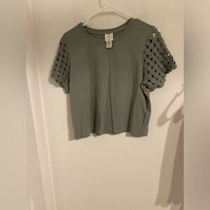 Joie Crochet Crop Top